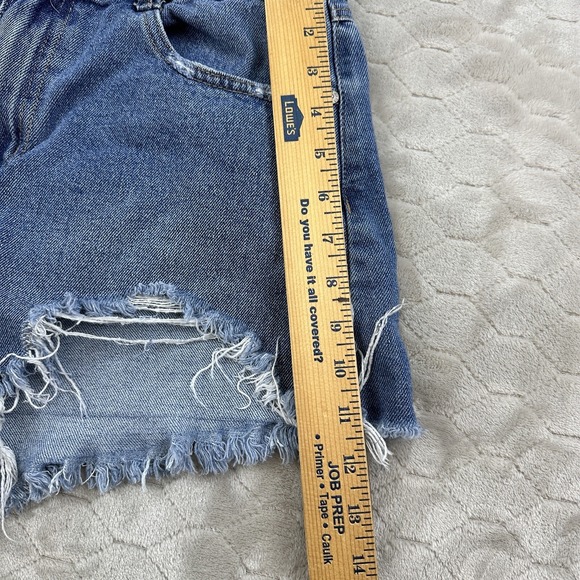 Sincerely Jules Denim Cut Off Frayed Shorts - 9/29 Sizing - See Pics - Picture 6 of 10